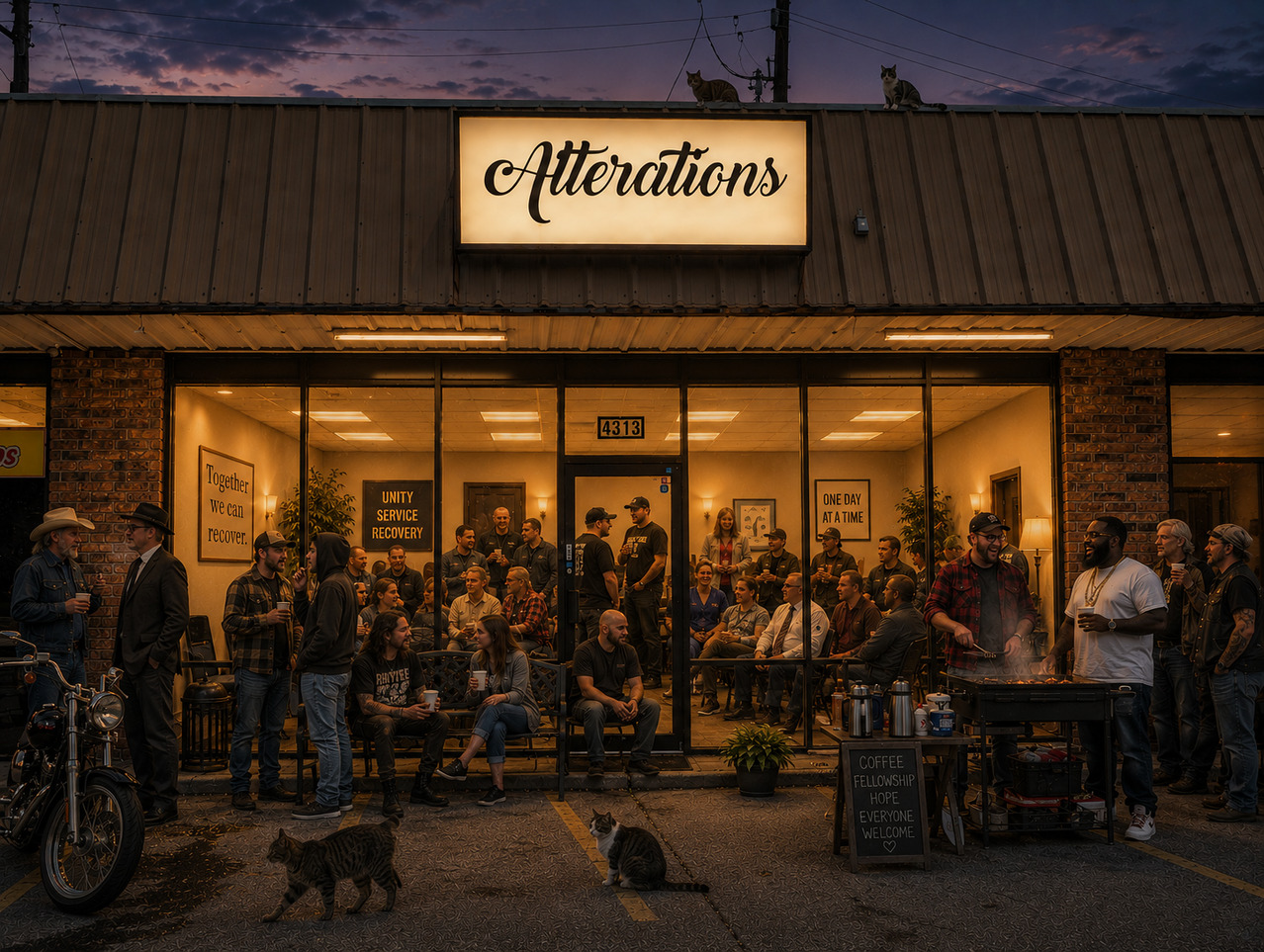 Club Alterations entrance