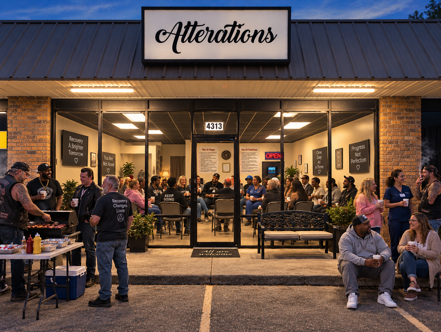 Club Alterations entrance